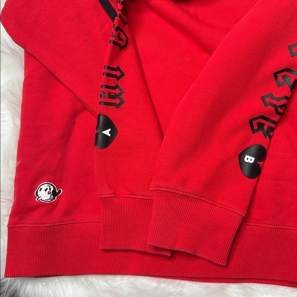 RARE Brutus x AB Scotch & Soda Red Hoodie - Picture 6 of 9
